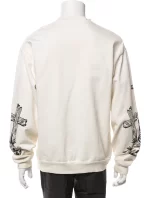 Warren Lotas Printed Crew Neck Sweatshirt