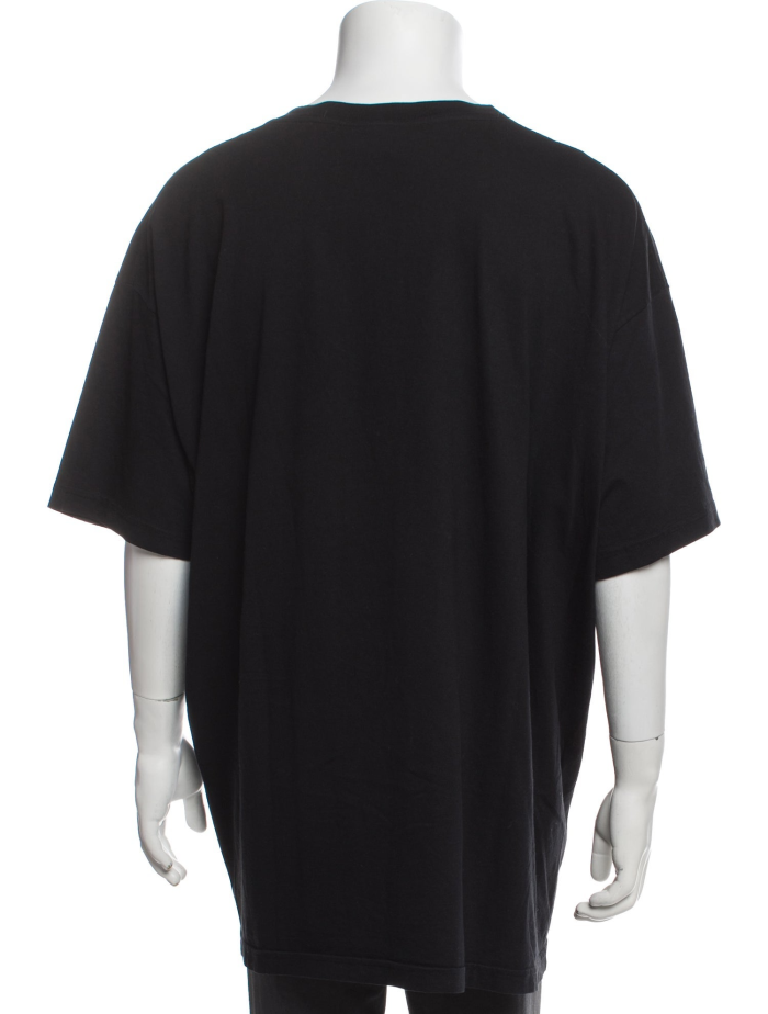 Warren Lotas Crew Neck Black T-Shirt