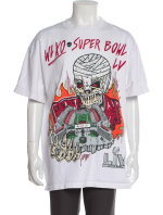 Warren Lotas Graphic Print Crew Neck T-Shirt - White