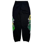 Warren Lotas 3 Reapers Sweatpants - Green Yellow