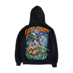 Warren Lotas Gone Fishin Hoodie – Black