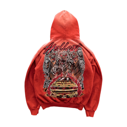 Warren Lotas Hellcat Gatekeeper Hoodie Red