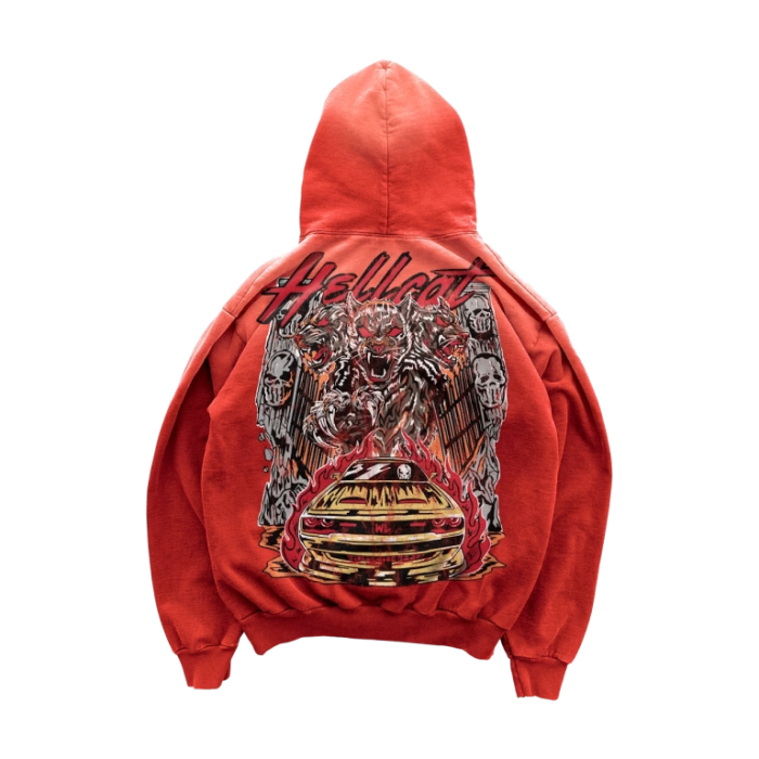 Warren Lotas Hellcat Gatekeeper Hoodie Red