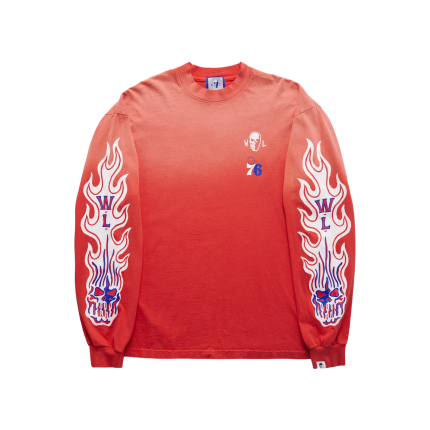 Warren Lotas Philadelphia Long sleeve Sweatshirt - Red