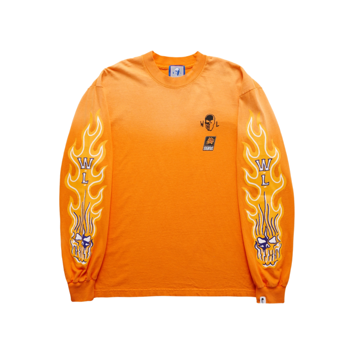 Warren Lotas Phoenix Suns Long sleeve Sweatshirt - Orange